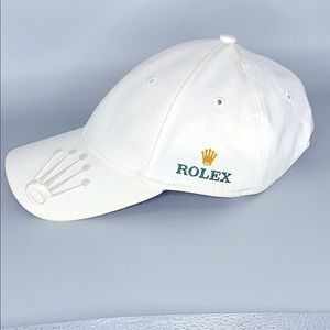 Authentic white Rolex ball cap